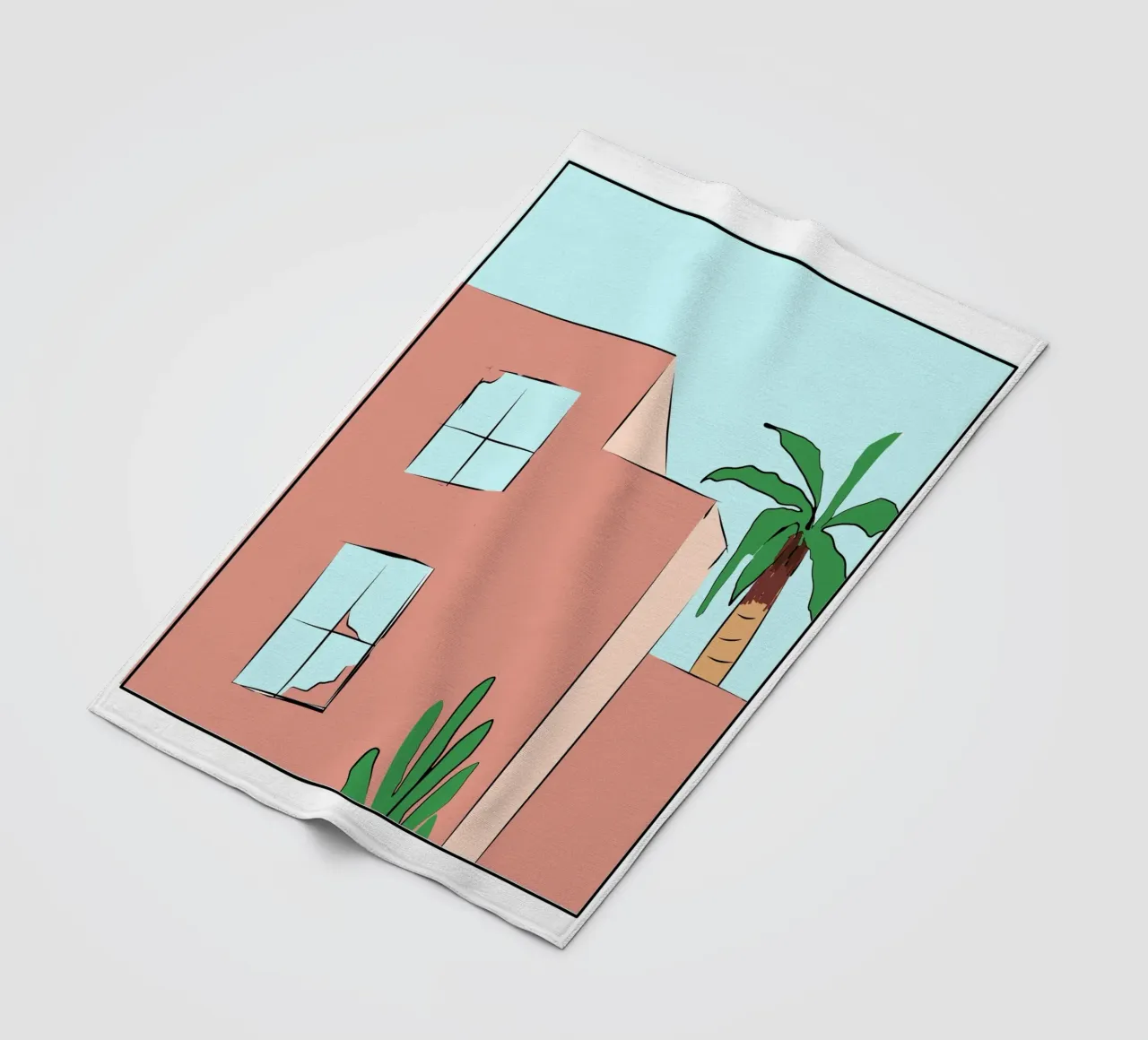 Edificio marocchino 02 coperta in pile da Little Dean