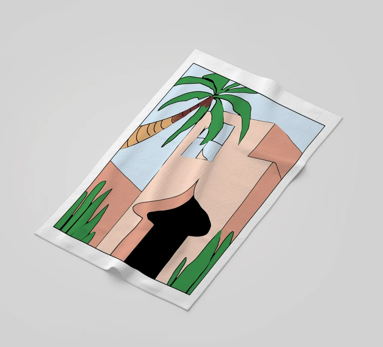 Edificio marocchino 03 telo mare da Little Dean