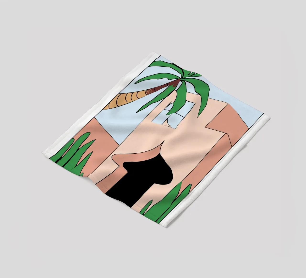 Edificio marocchino 03 coperta in pile da Little Dean