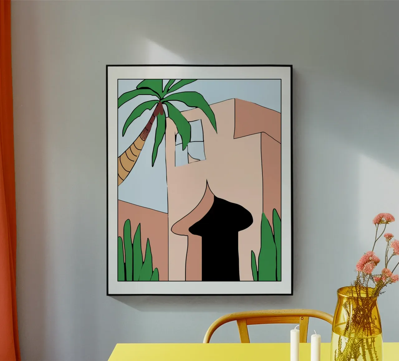 Bâtiment marocain 03 plexiglas de Little Dean