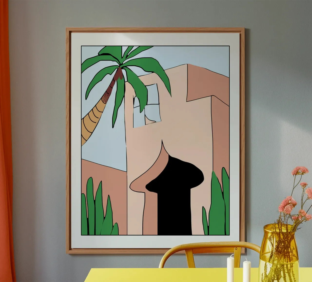 Edificio marocchino 03 alluminio dibond da Little Dean