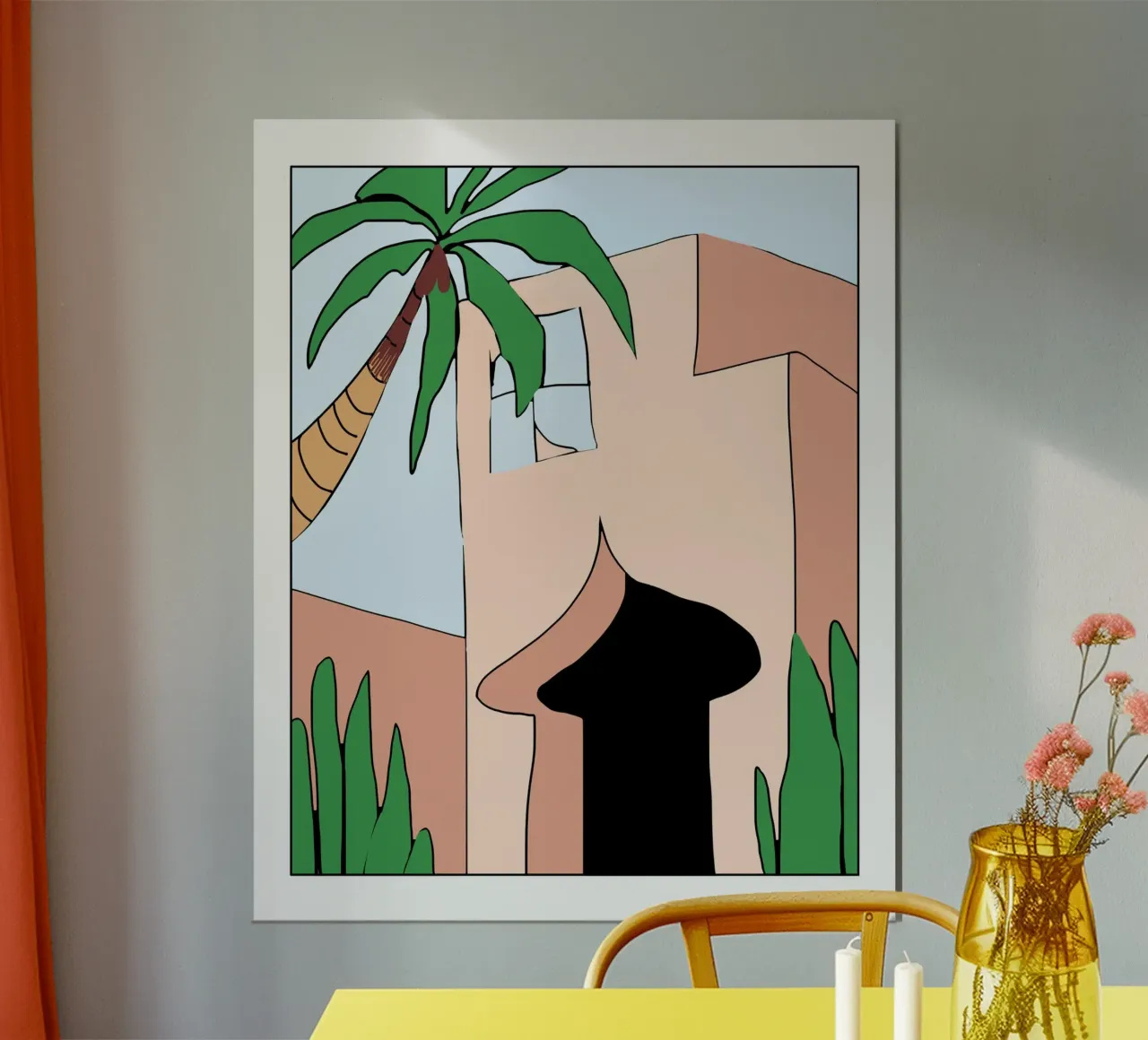 Edificio marocchino 03 poster da Little Dean