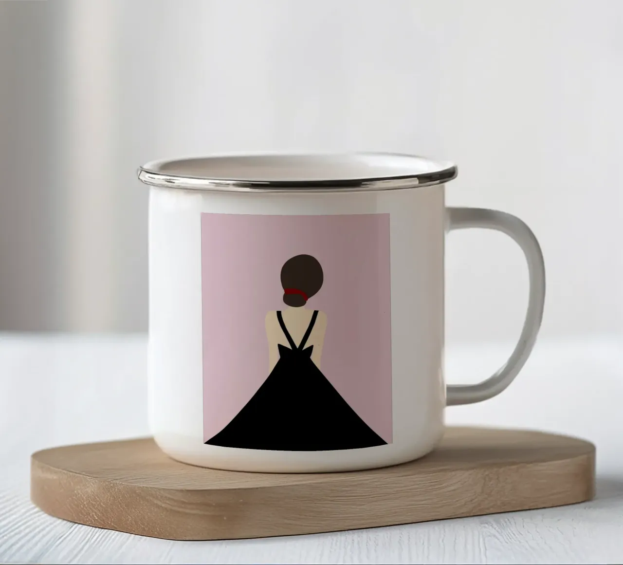 Figura minima 03 tazza in smalto da Little Dean