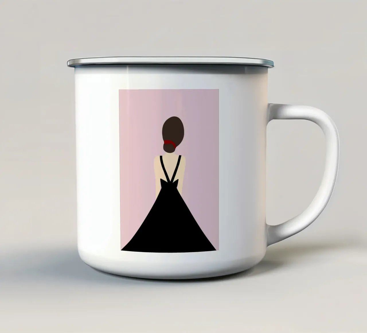 Figura minima 03 tazza in smalto da Little Dean