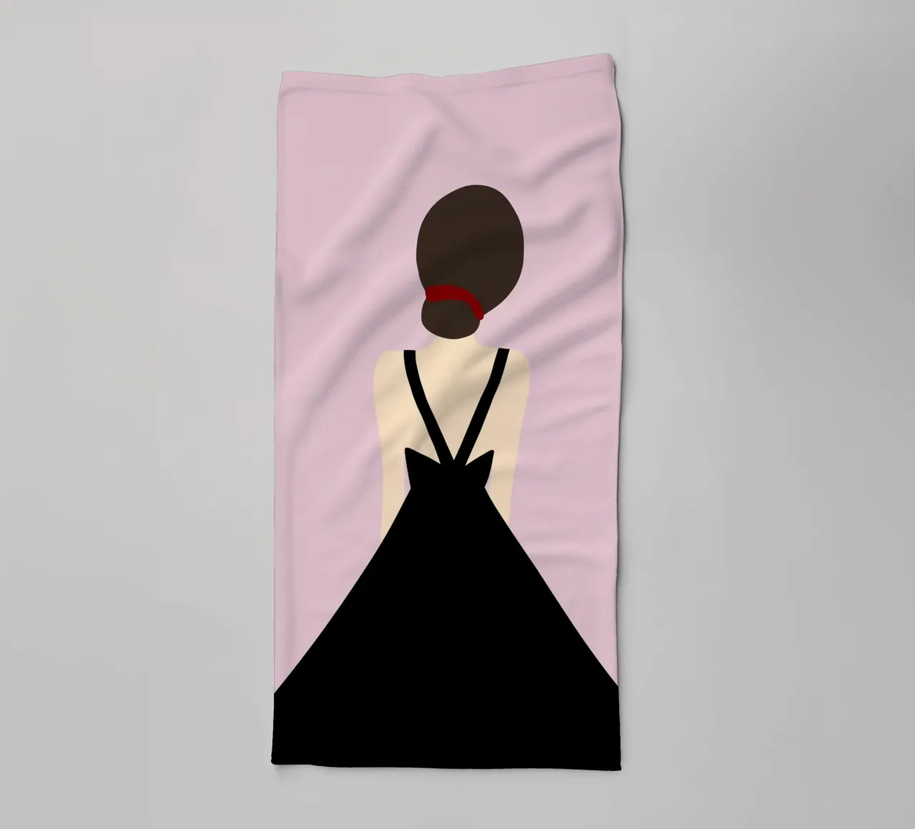 Minimal figure 03 towel by Little Dean