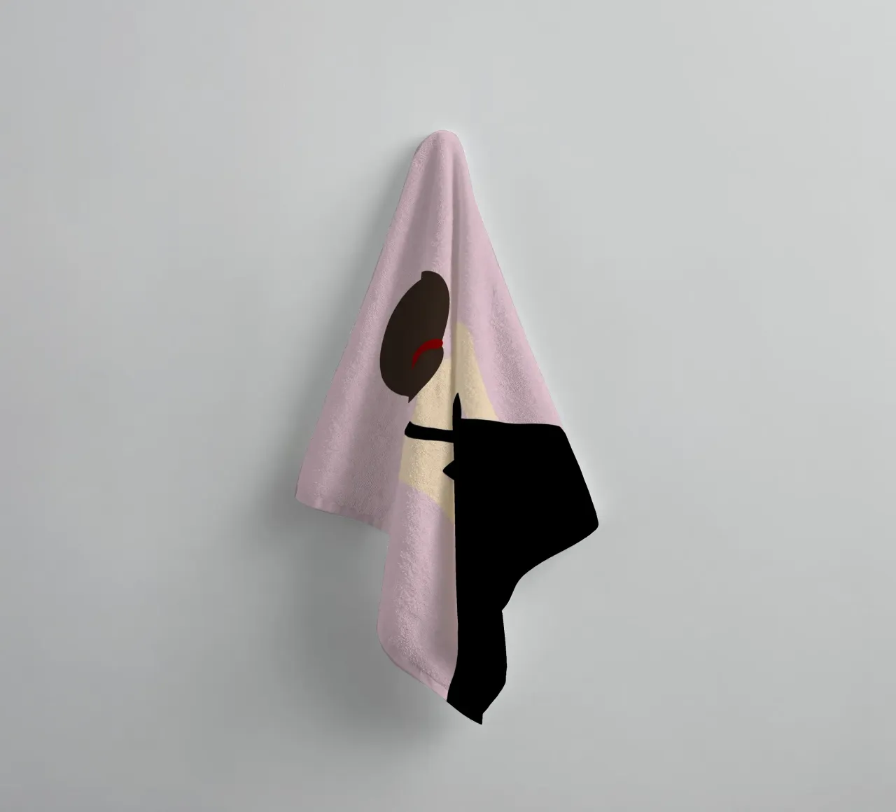 Minimal figure 03 towel by Little Dean