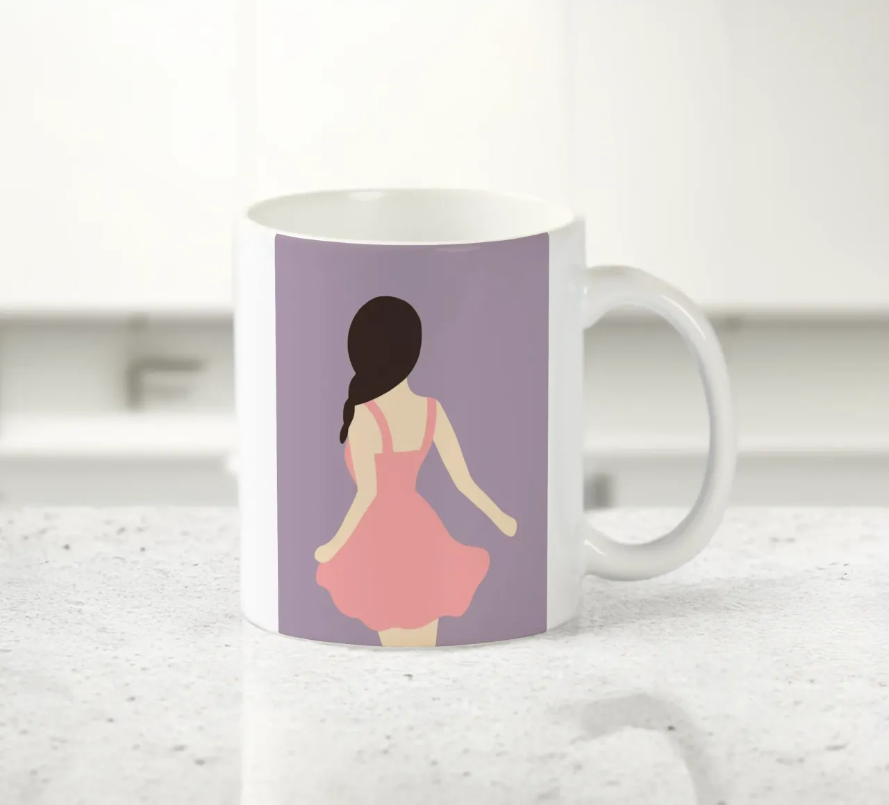 Minimal figure 04 tazza in ceramica da Little Dean