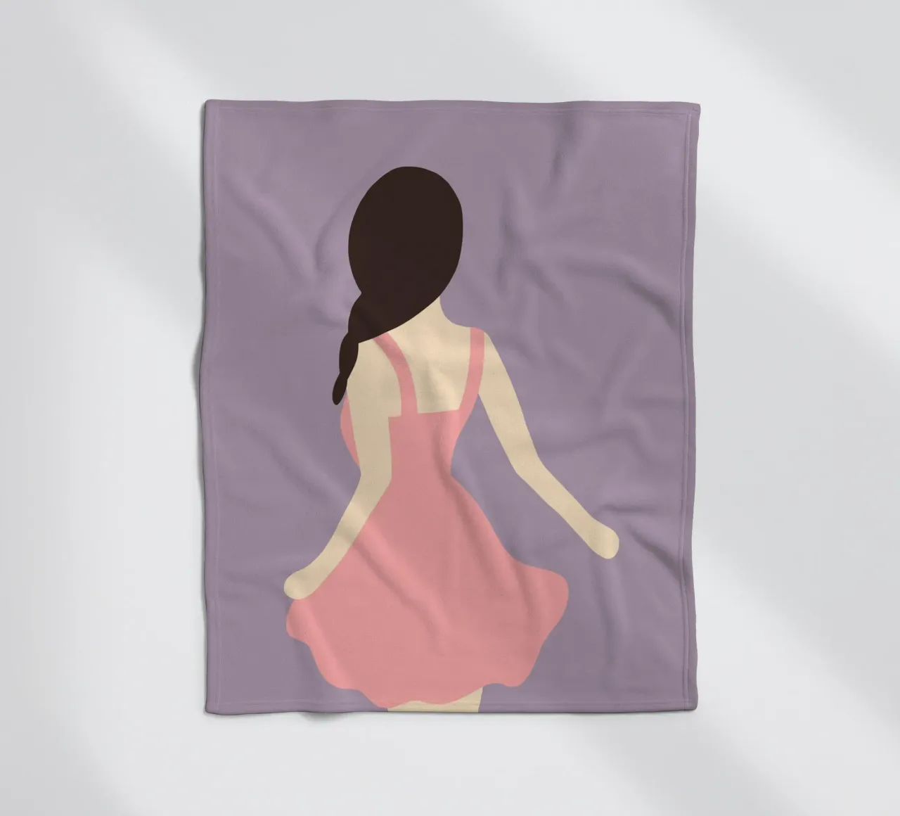 Minimal figure 04 coperta in pile da Little Dean