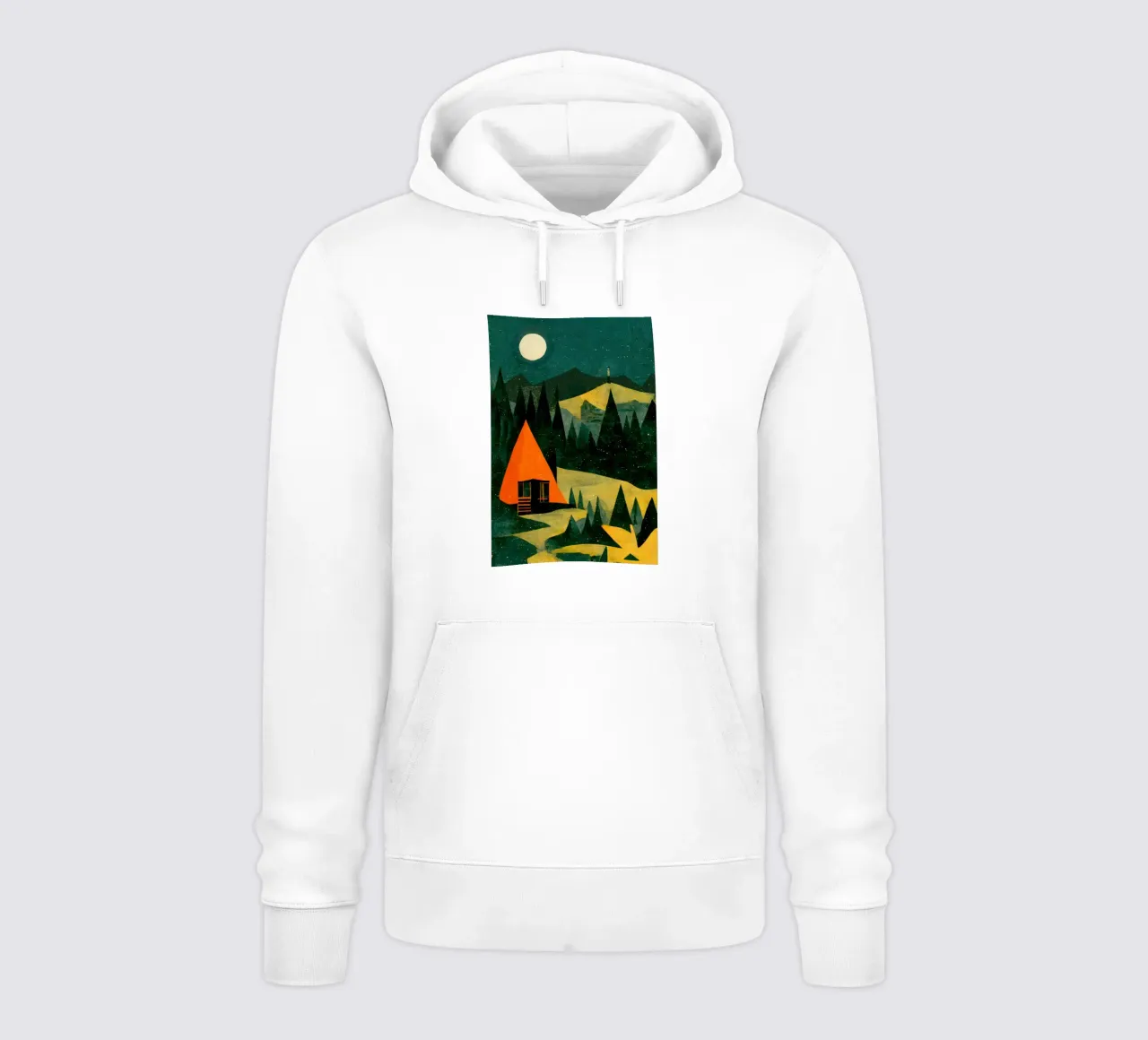 Somewhere In Norway felpa con cappuccio da treechild