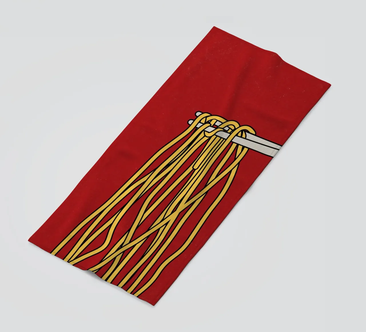 Spaghetti telo mare da TijanaArtStudio88