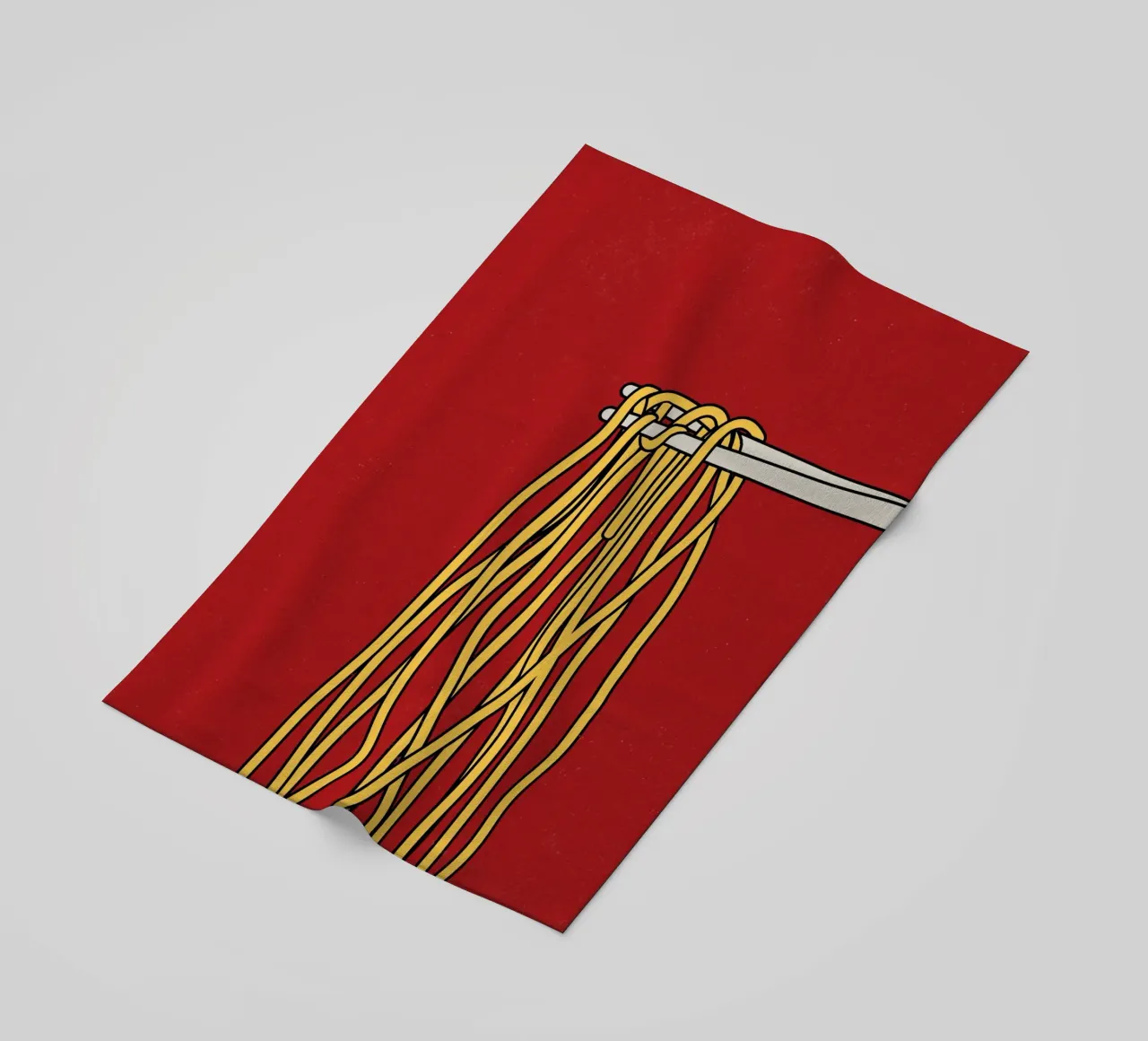 Spaghetti telo mare da TijanaArtStudio88