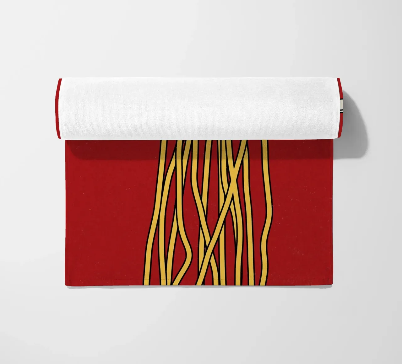 Spaghetti telo mare da TijanaArtStudio88