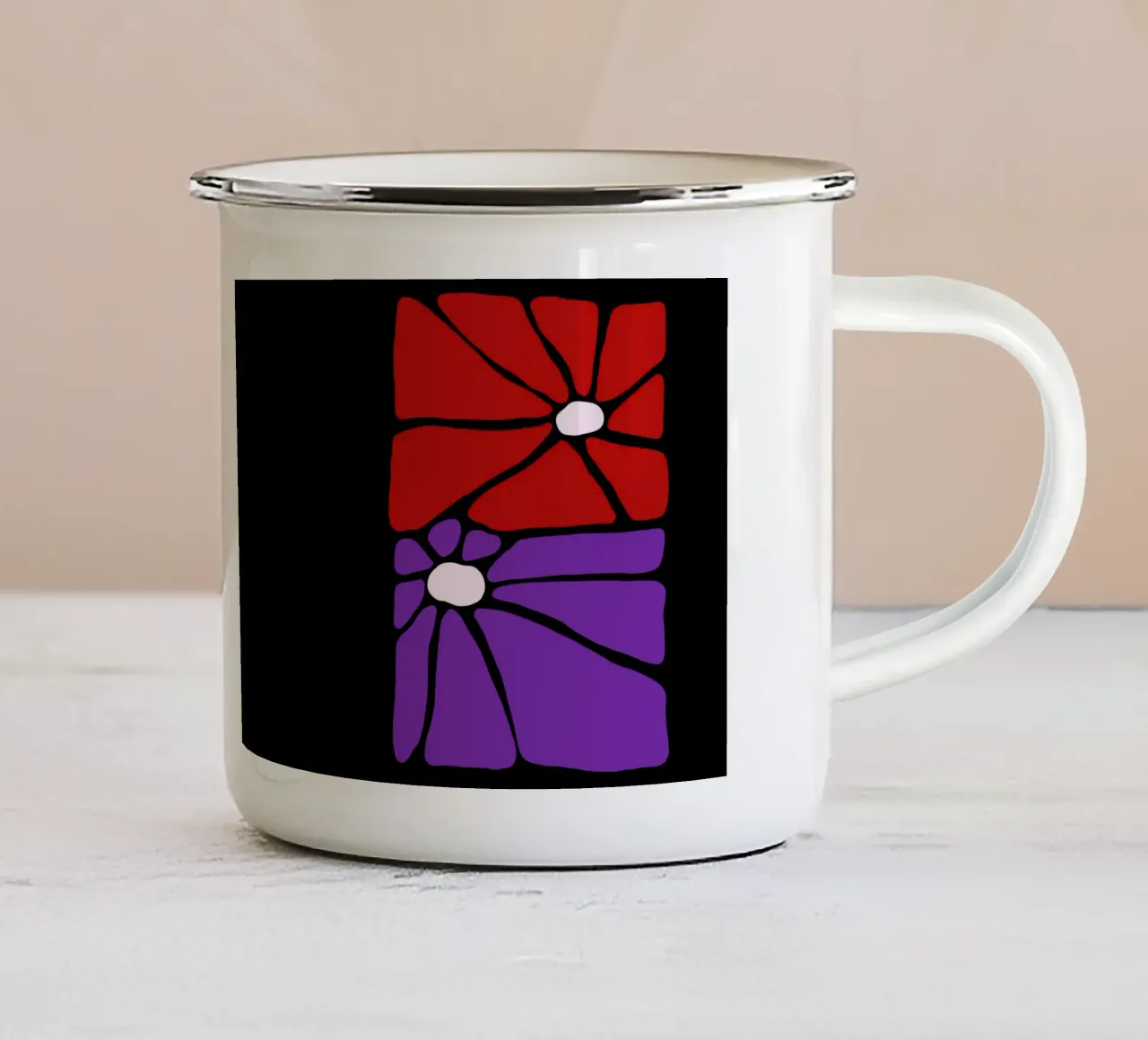 Gallant bloom tazza in smalto da TijanaArtStudio88