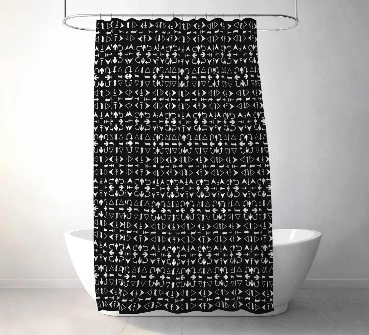 Arrows Pattern #1 Duschvorhang von kathrinmay