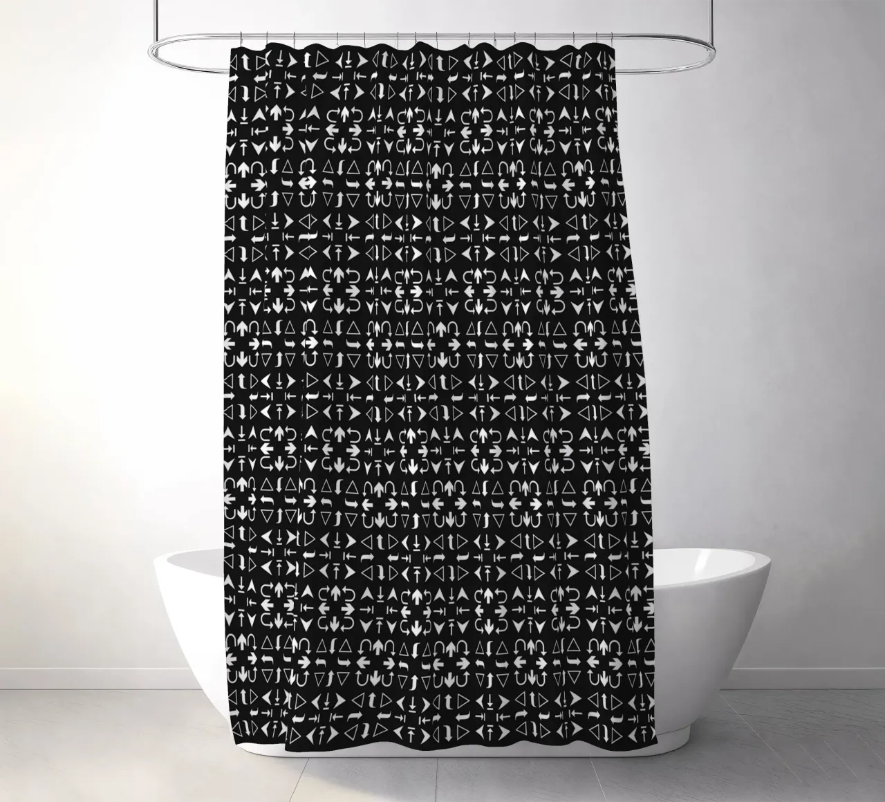 Arrows Pattern #1 tenda da doccia da kathrinmay