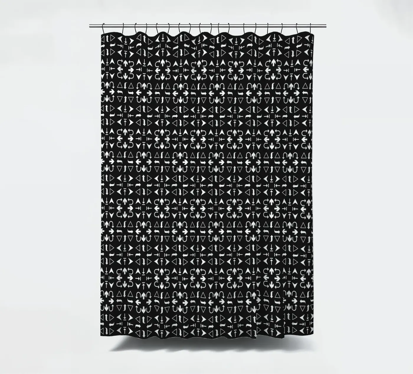 Arrows Pattern #1 Duschvorhang von kathrinmay