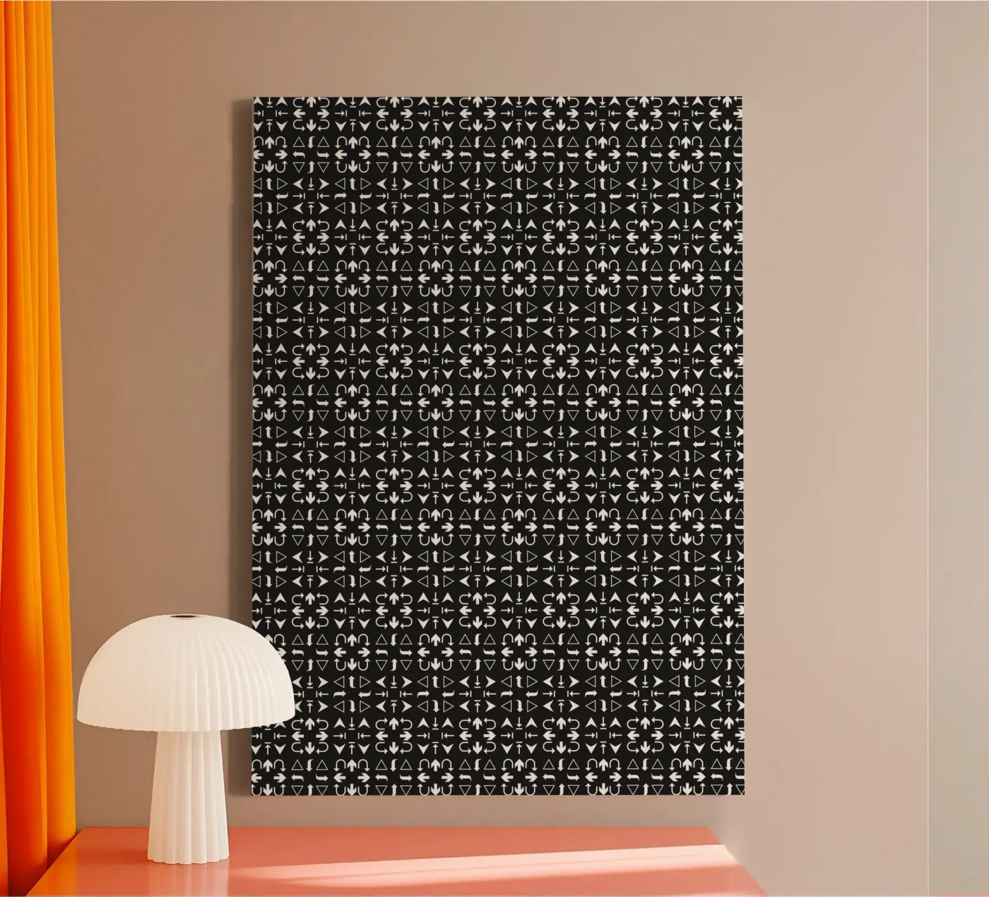 Arrows Pattern #1 canvas by kathrinmay