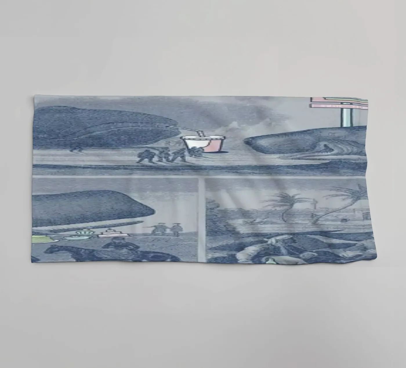 Hungry towel by Jacques Maes