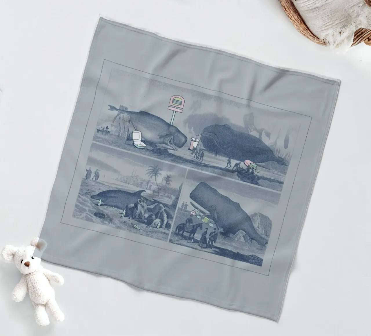 Hungry fleecedeken van Jacques Maes