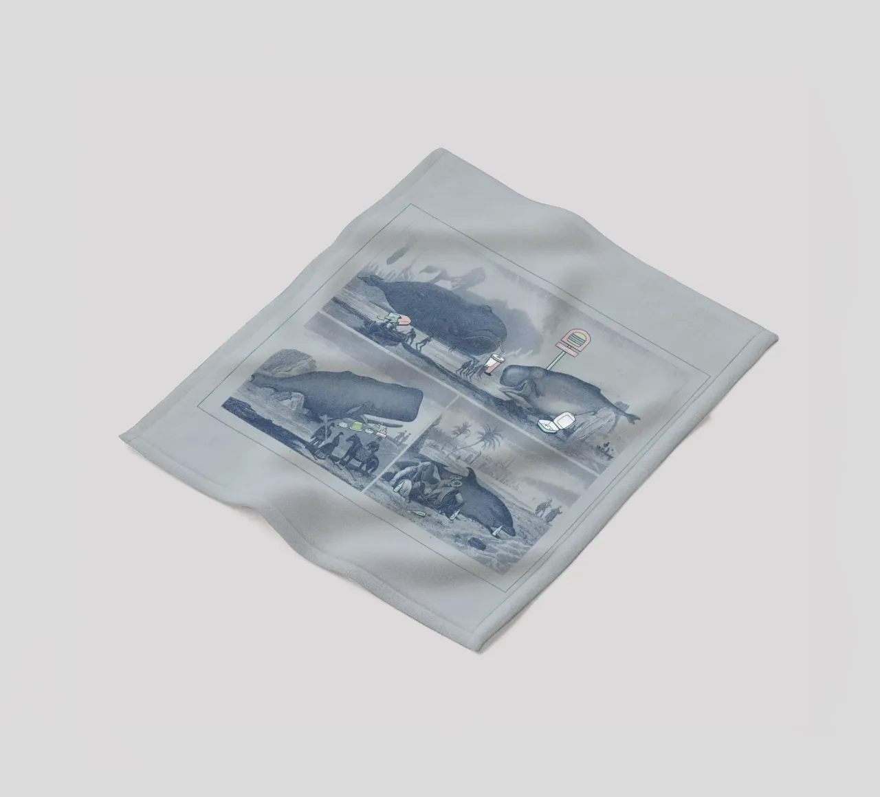 Hungry fleecedeken van Jacques Maes