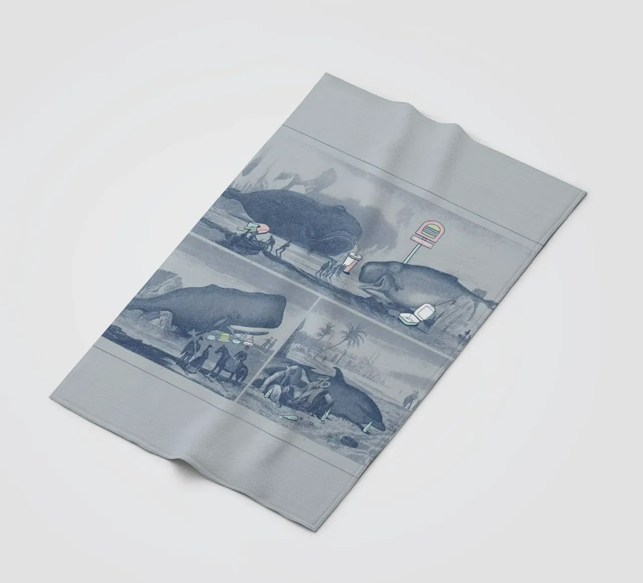 Hungry fleecedeken van Jacques Maes