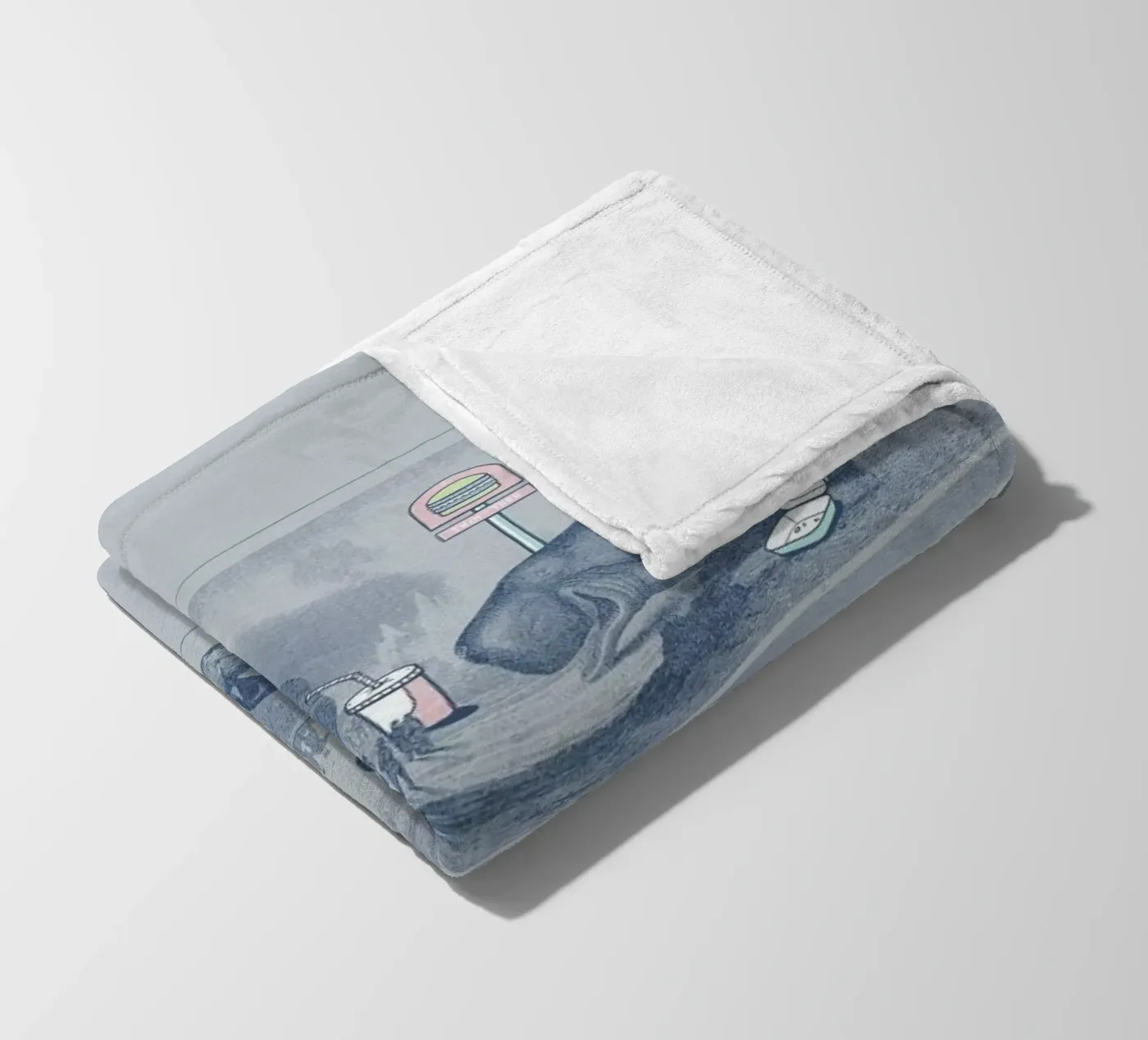 Hungry fleecedeken van Jacques Maes