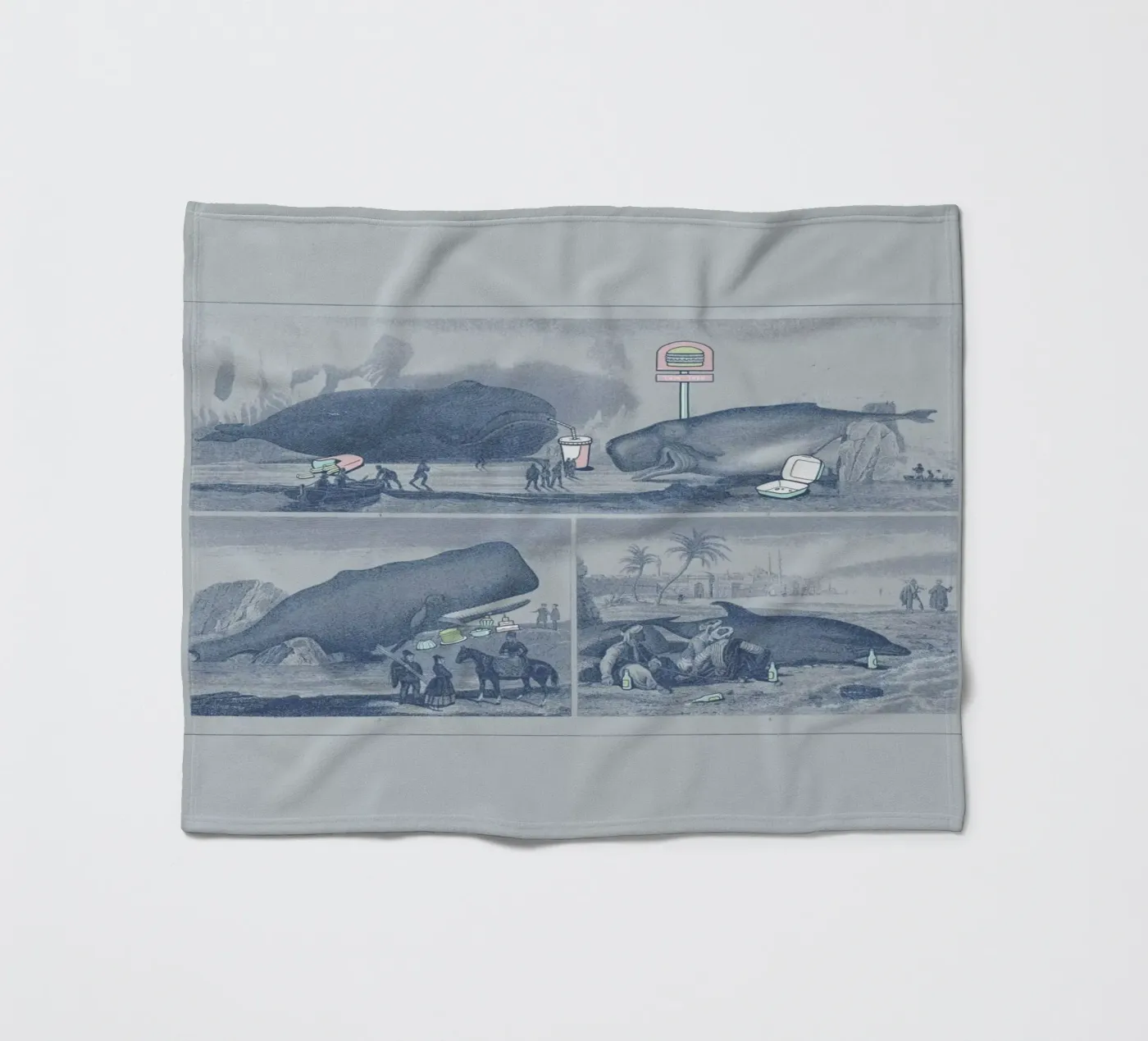 Hungry fleecedeken van Jacques Maes