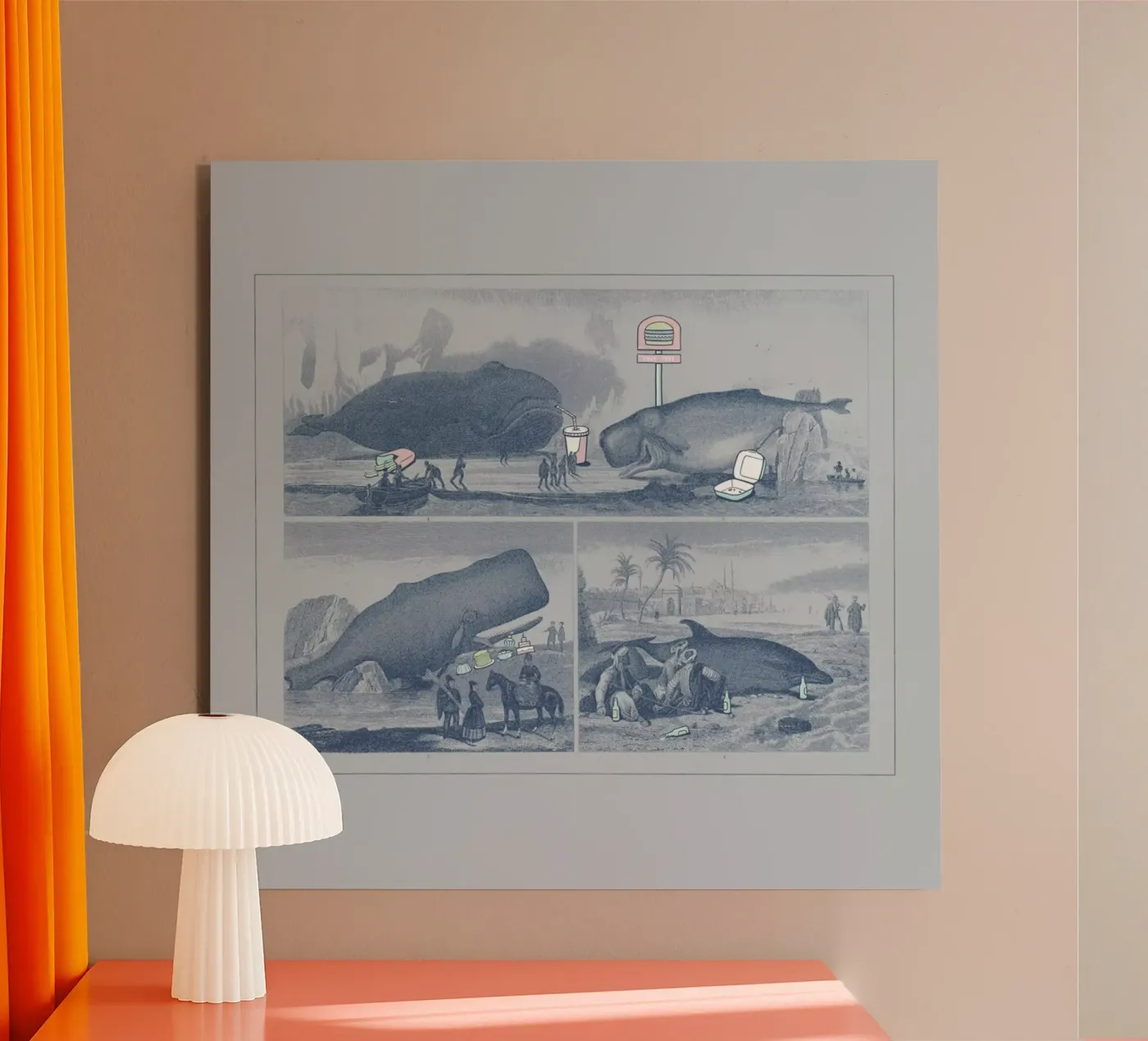 Hungry alluminio dibond da Jacques Maes