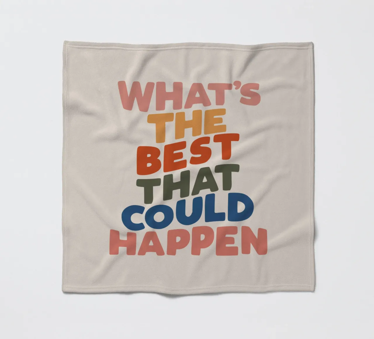 Whats The Best That Could Happen coperta in pile da THE MOTIVATED TYPE