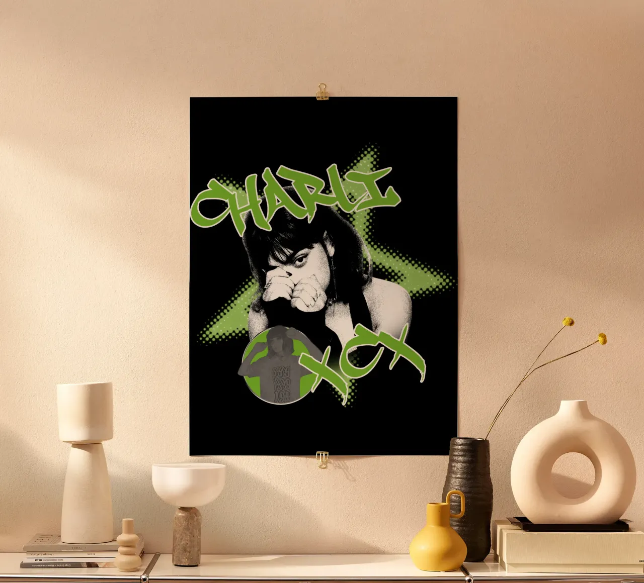 Maglietta Charli Xcx Classic poster da kamy.store11