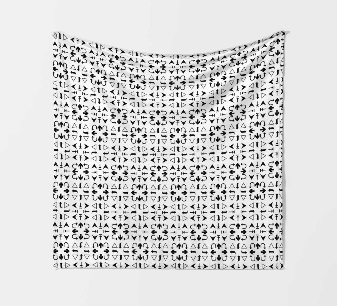 Arrows Pattern #2 coperta in pile da kathrinmay