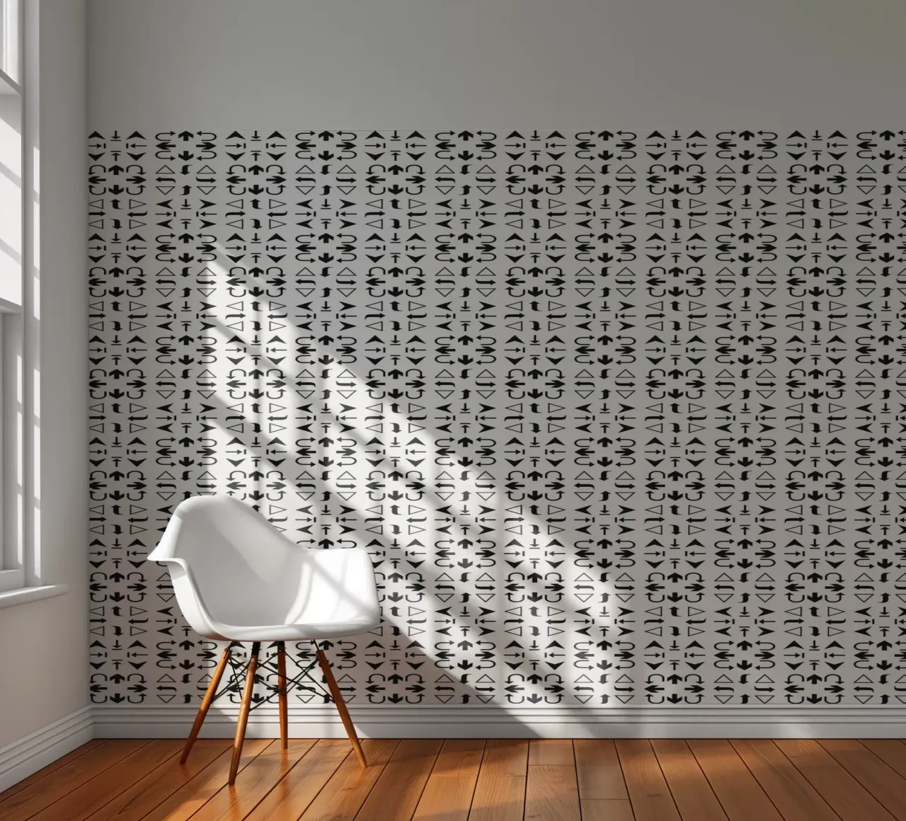 Arrows Pattern #2 fotobehang van kathrinmay