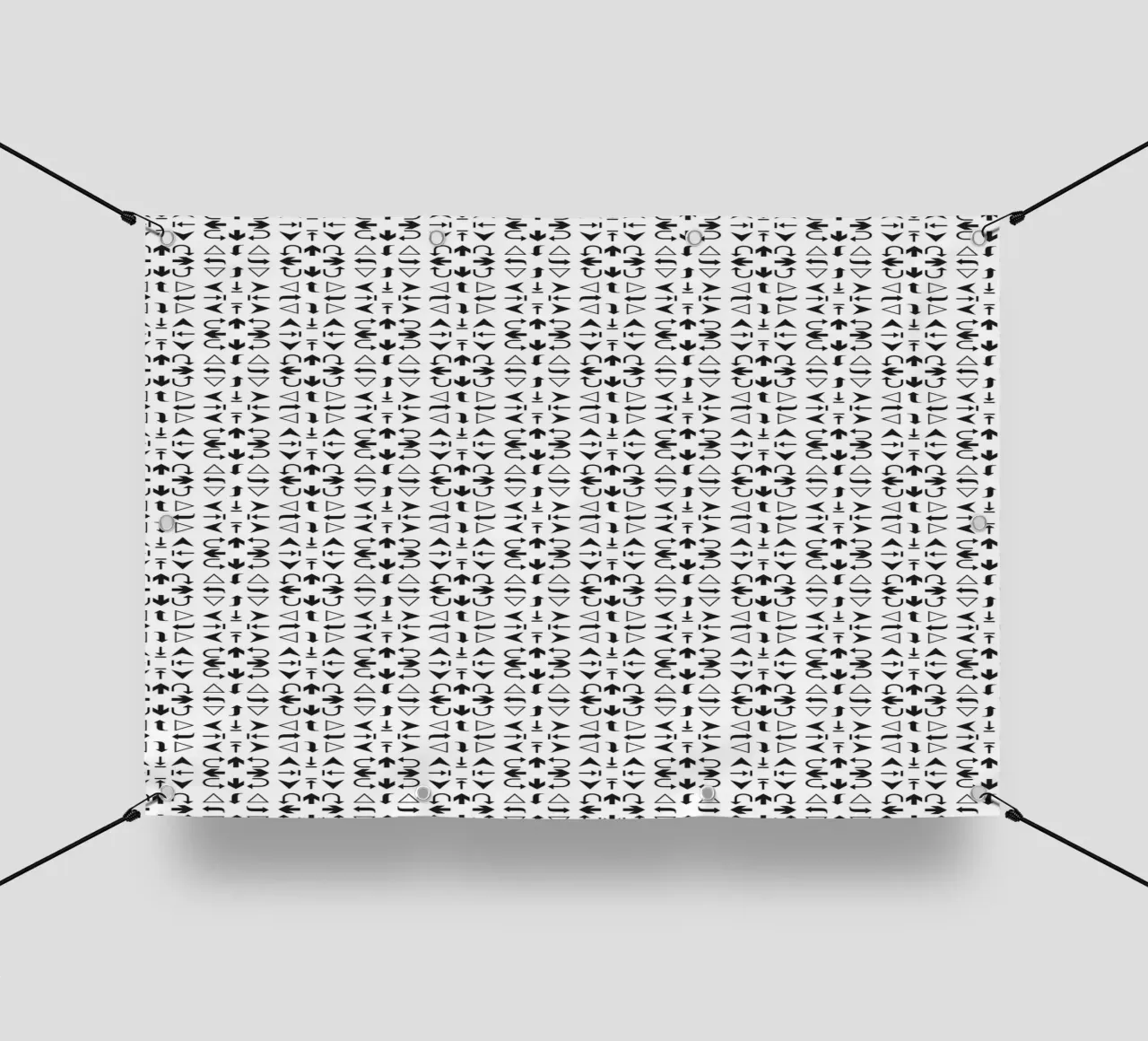 Arrows Pattern #2 telo in pvc da kathrinmay