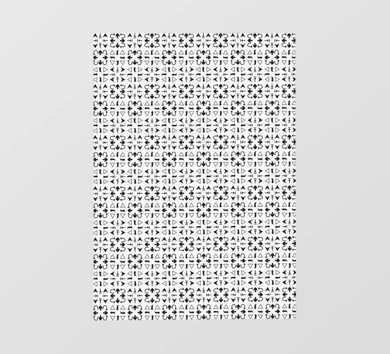 Arrows Pattern #2 telo in pvc da kathrinmay