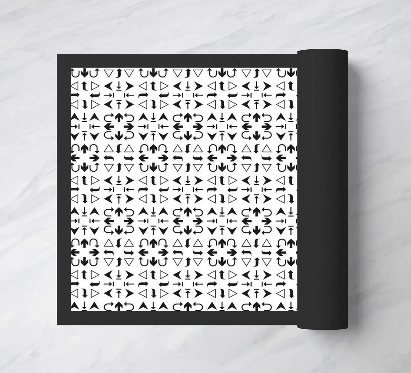 Arrows Pattern #2 doormat by kathrinmay