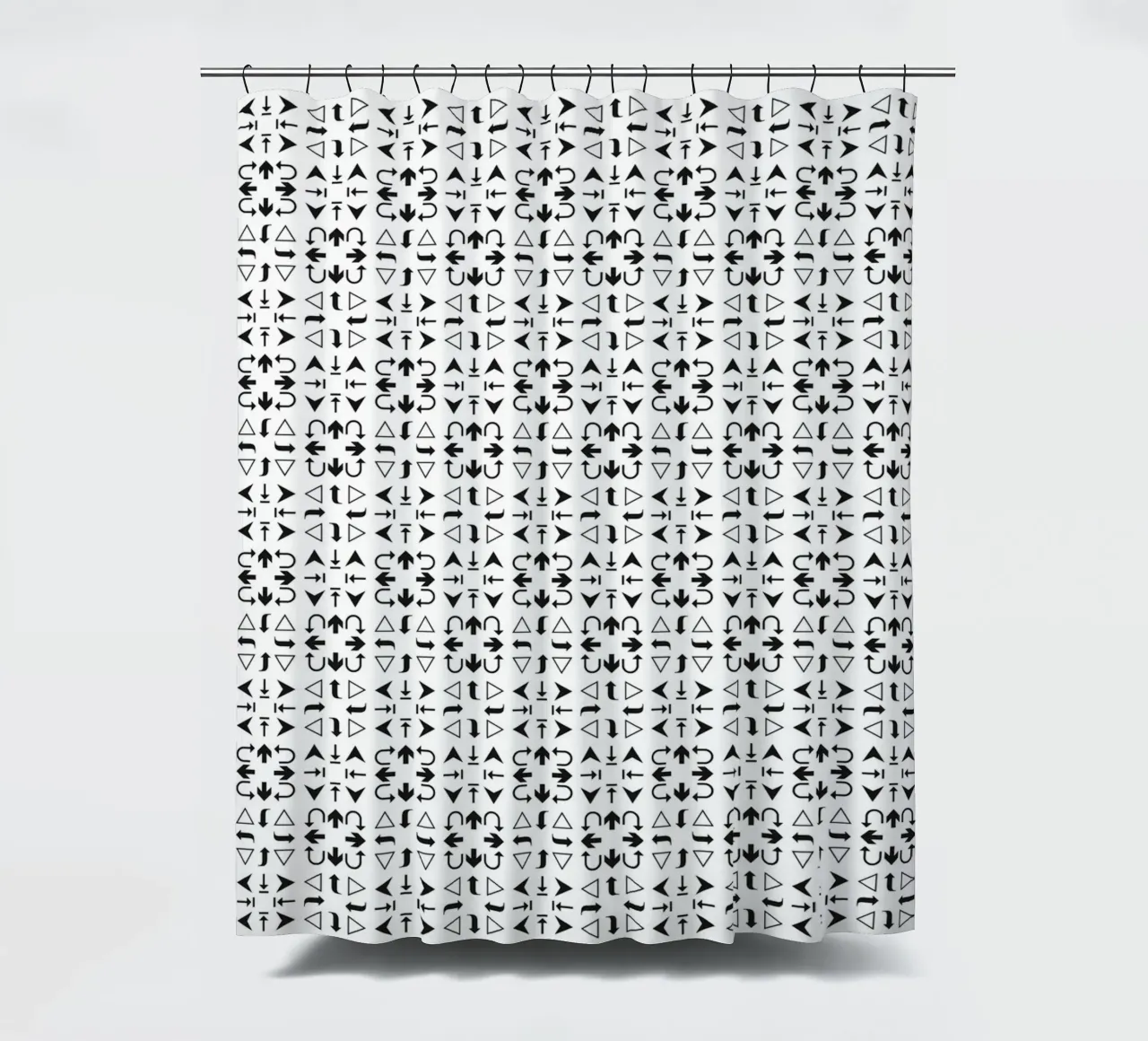 Arrows Pattern #2 Duschvorhang von kathrinmay