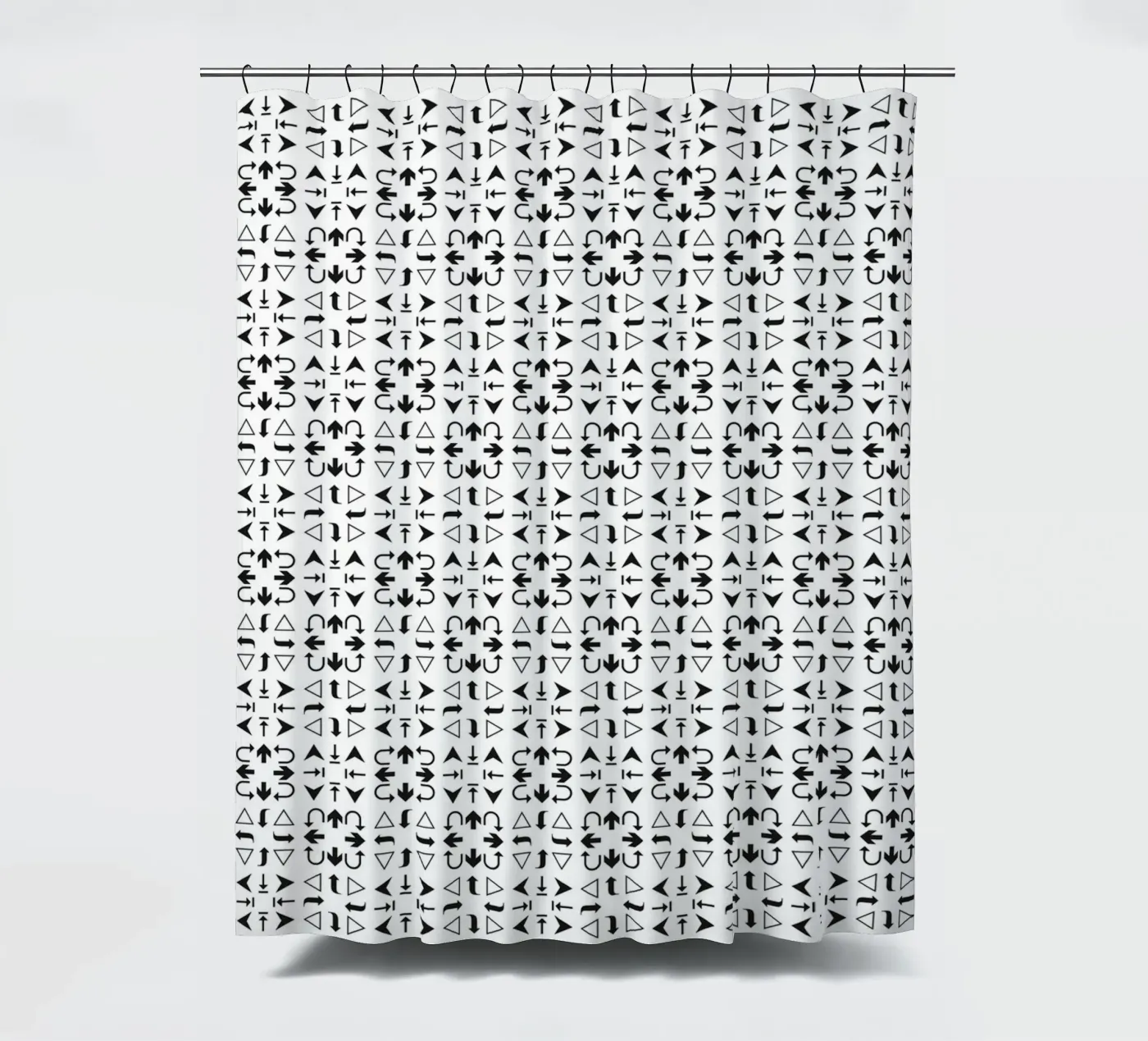 Arrows Pattern #2 Duschvorhang von kathrinmay