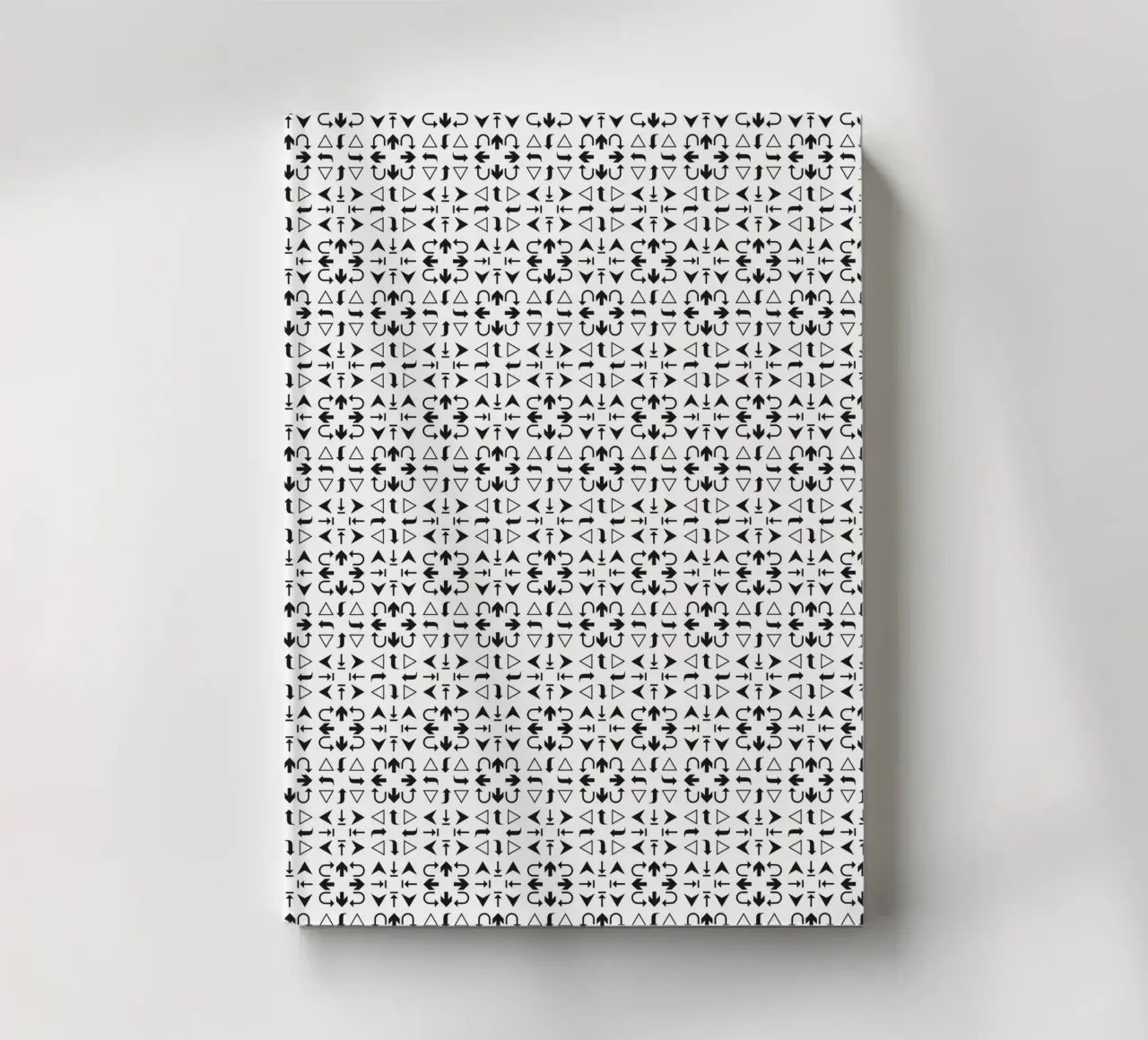 Arrows Pattern #2 notebook by kathrinmay