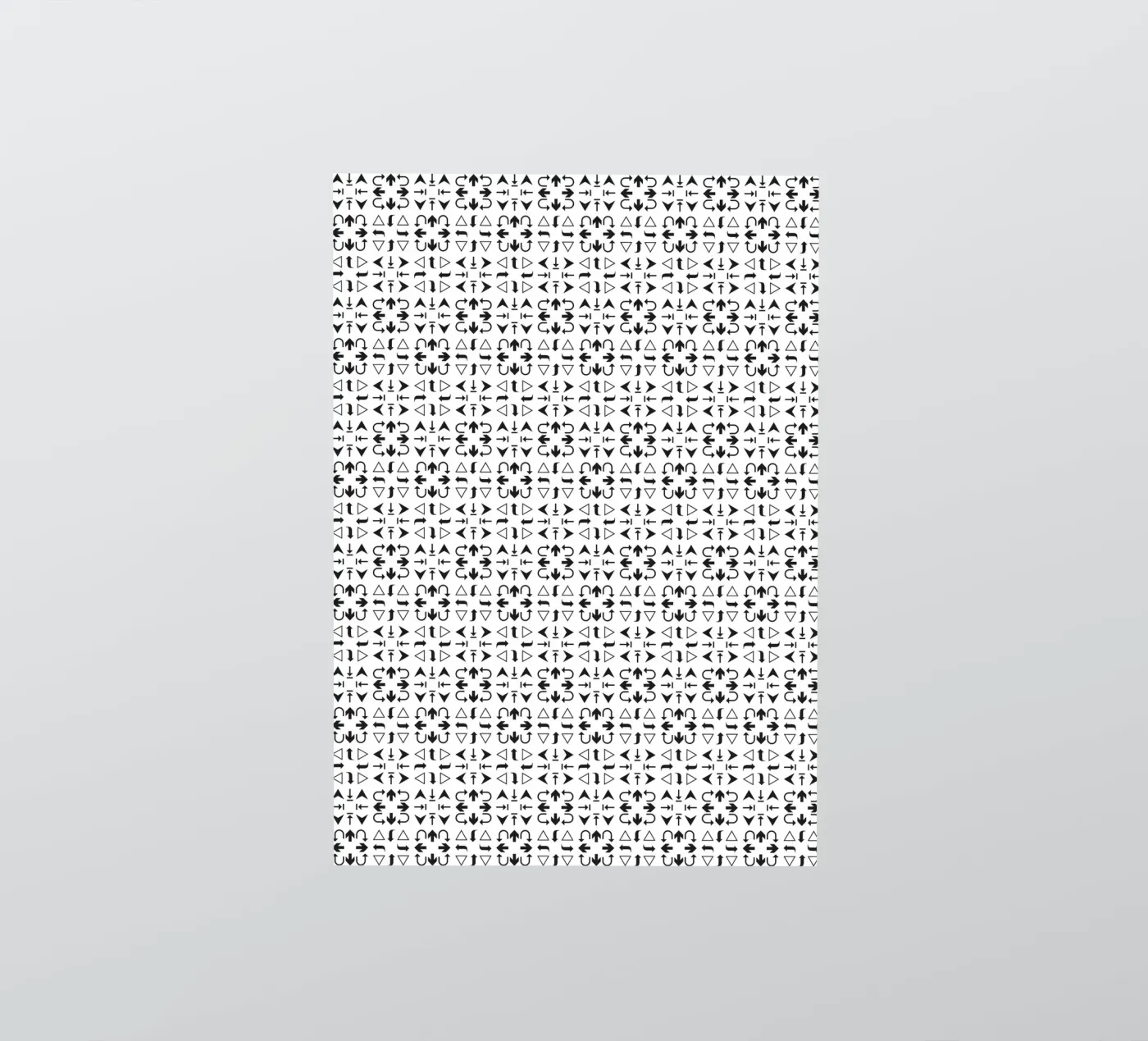 Arrows Pattern #2 Sticker von kathrinmay