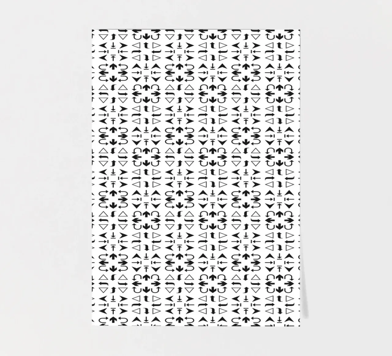 Arrows Pattern #2 sticker sheet by kathrinmay