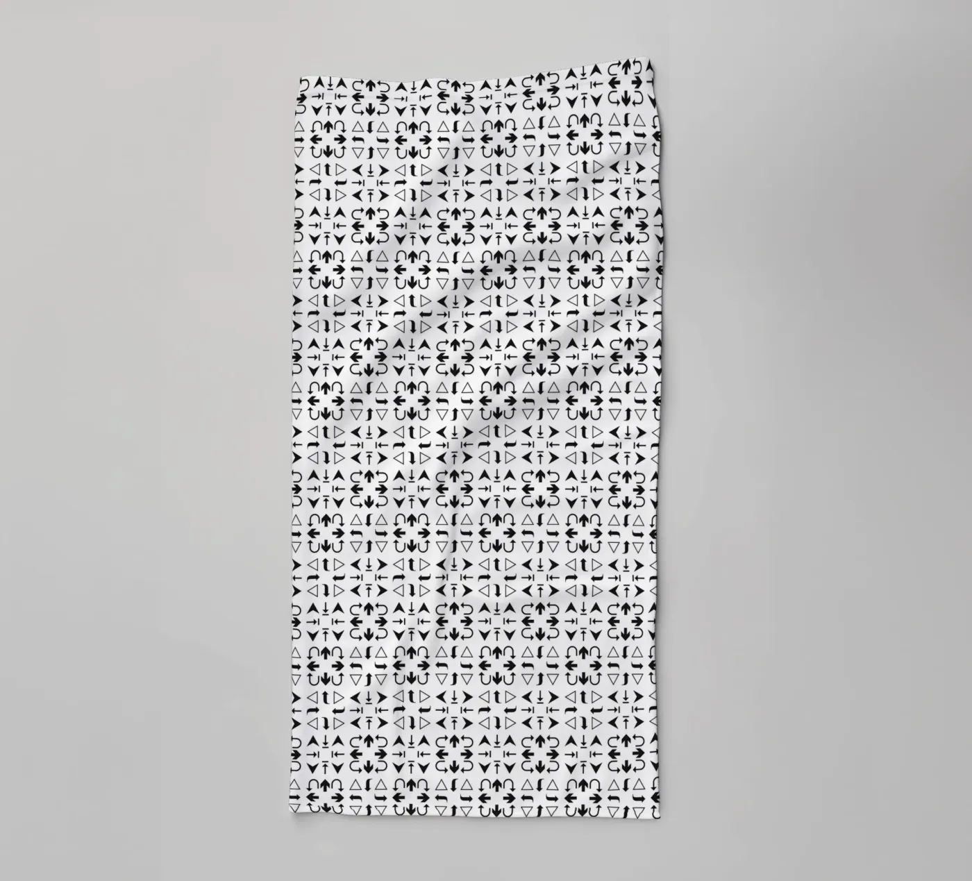 Arrows Pattern #2 badhanddoek van kathrinmay