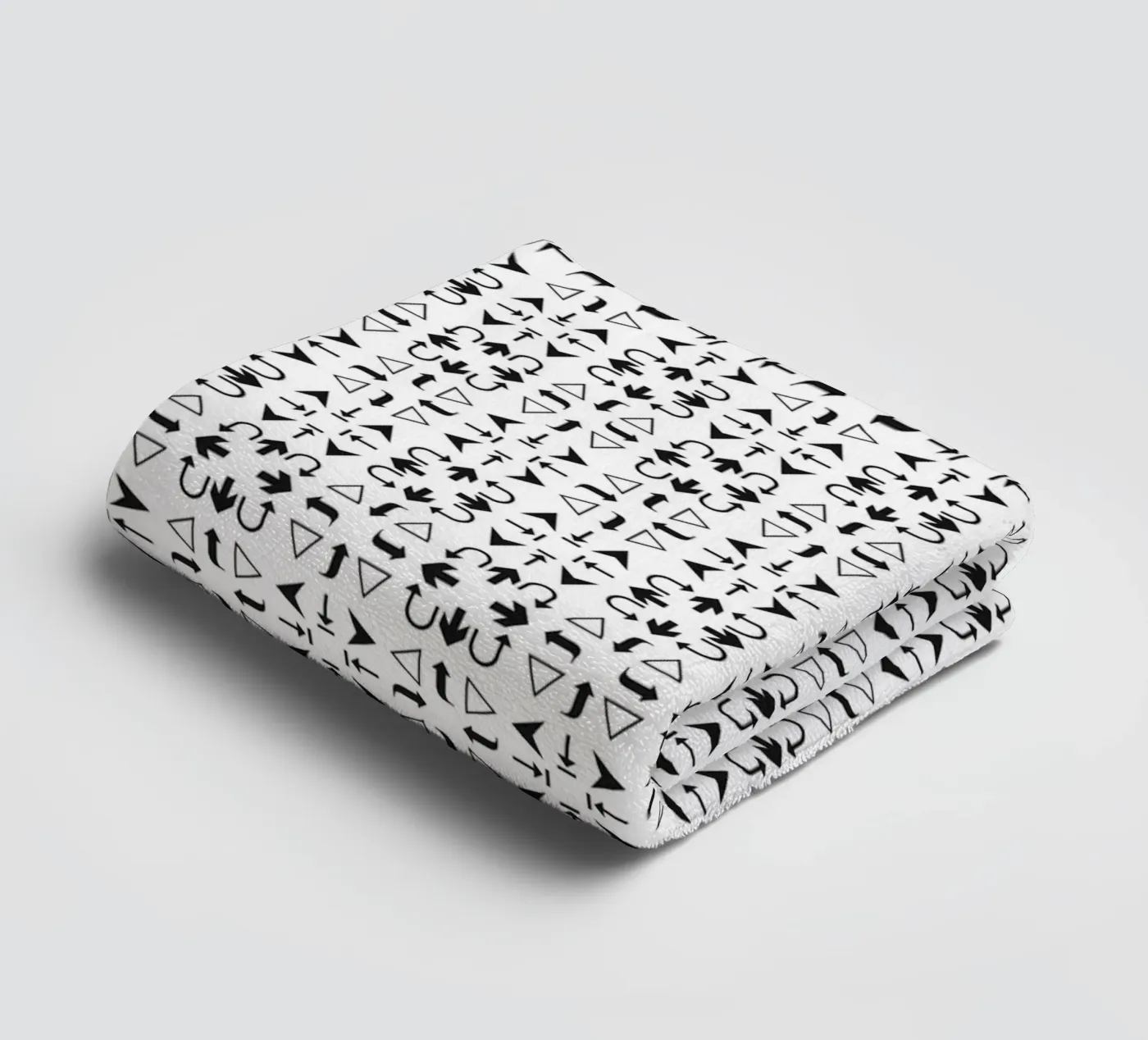 Arrows Pattern #2 towel by kathrinmay