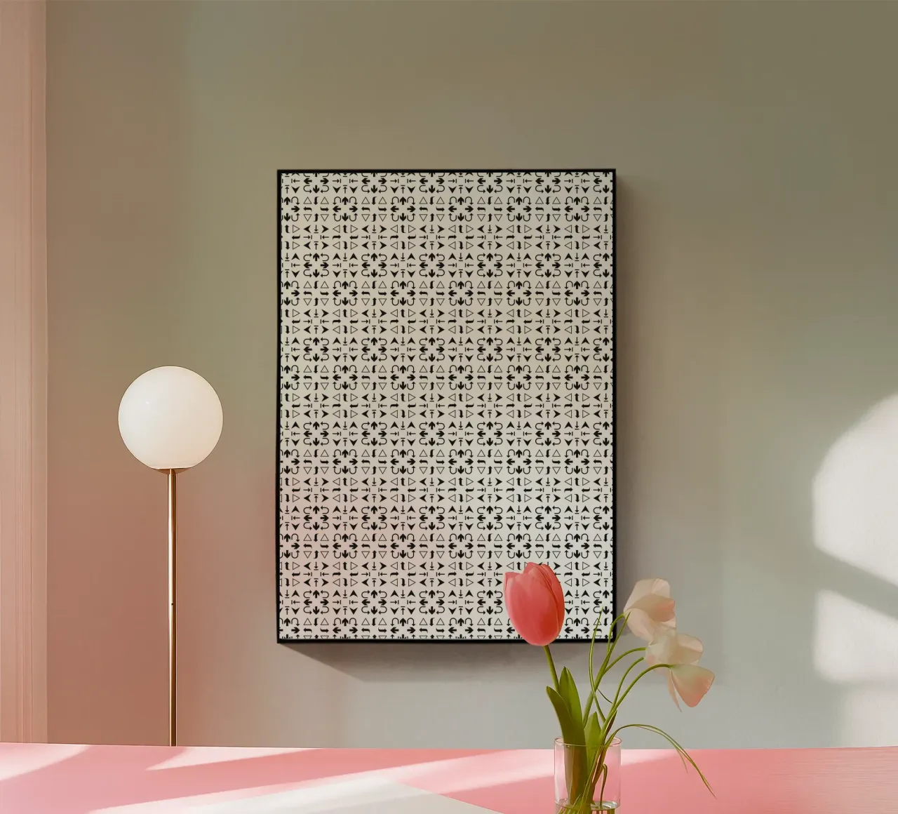 Arrows Pattern #2 plexiglass da kathrinmay