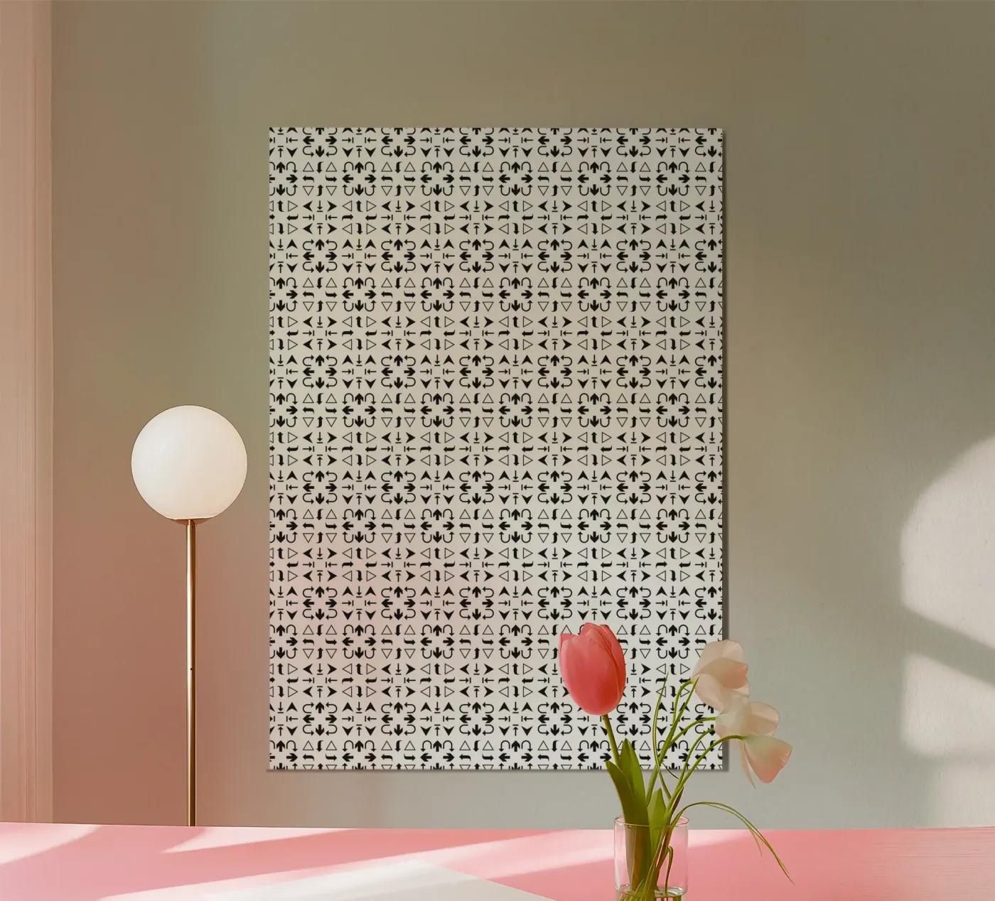 Arrows Pattern #2 Poster von kathrinmay