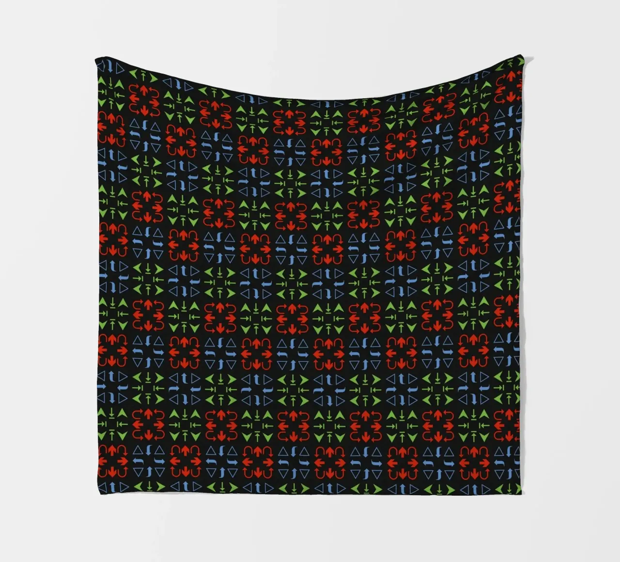 Arrows Pattern #3 fleece blanket by kathrinmay