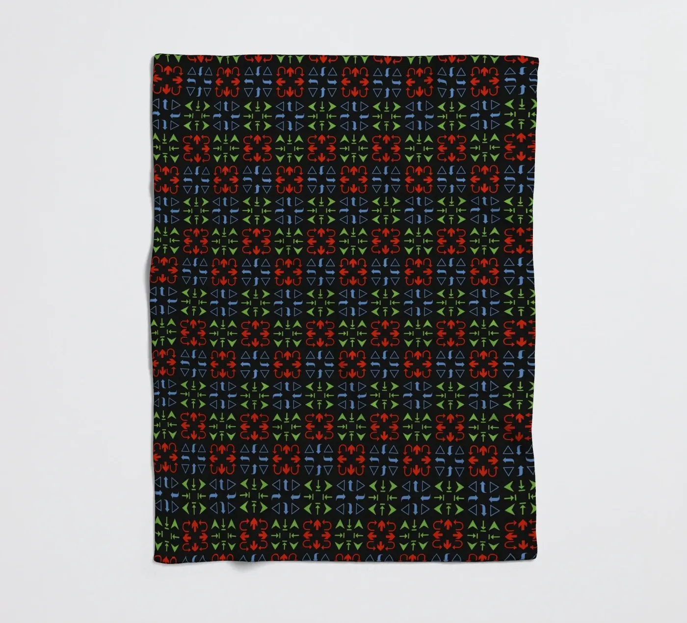 Arrows Pattern #3 Fleecedecke von kathrinmay