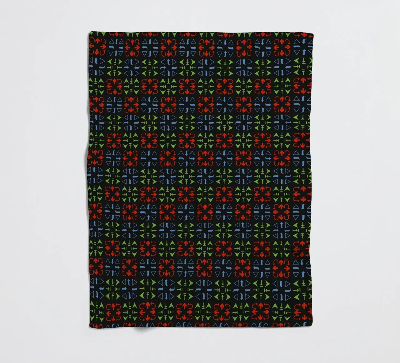 Arrows Pattern #3 fleece blanket by kathrinmay