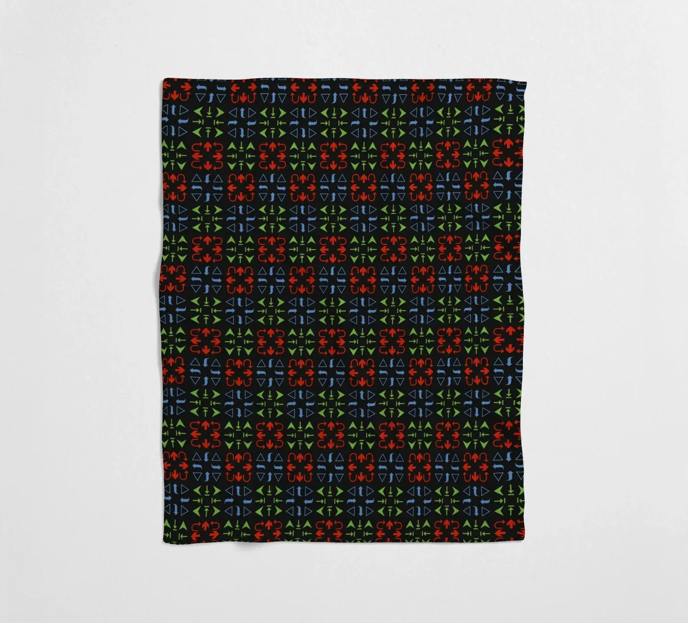 Arrows Pattern #3 fleece blanket by kathrinmay