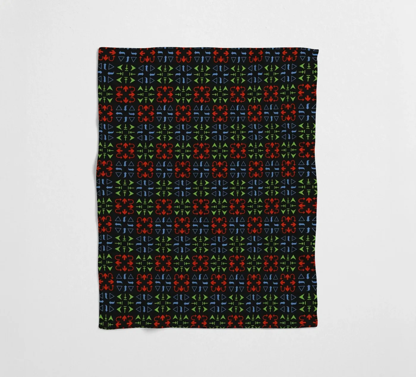 Arrows Pattern #3 Fleecedecke von kathrinmay