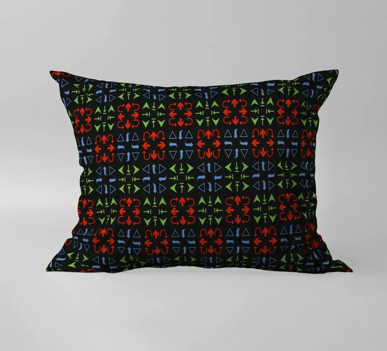 Arrows Pattern #3 decorative cushion by kathrinmay